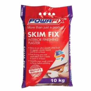 PowaFix Skim Fix Interior Finishing Plaster 10kg