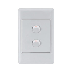 AUS A102: 2 Lever Wall Switch
