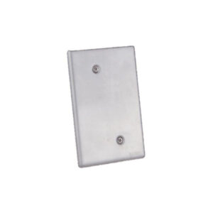 AUS- A200(S)-S: Blank cover 4X2 Silver Steel