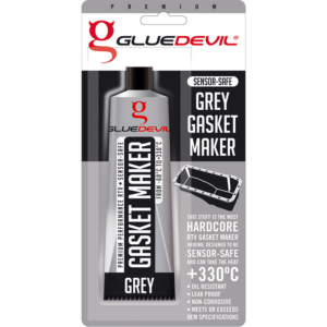 Glue Devil Sensor Safe Grey Gasket Maker